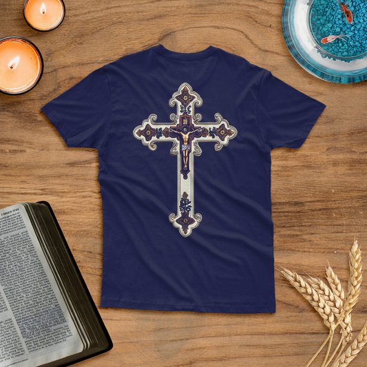 Blusa Foi por você crucifixo