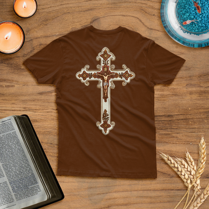 Blusa Foi por você crucifixo