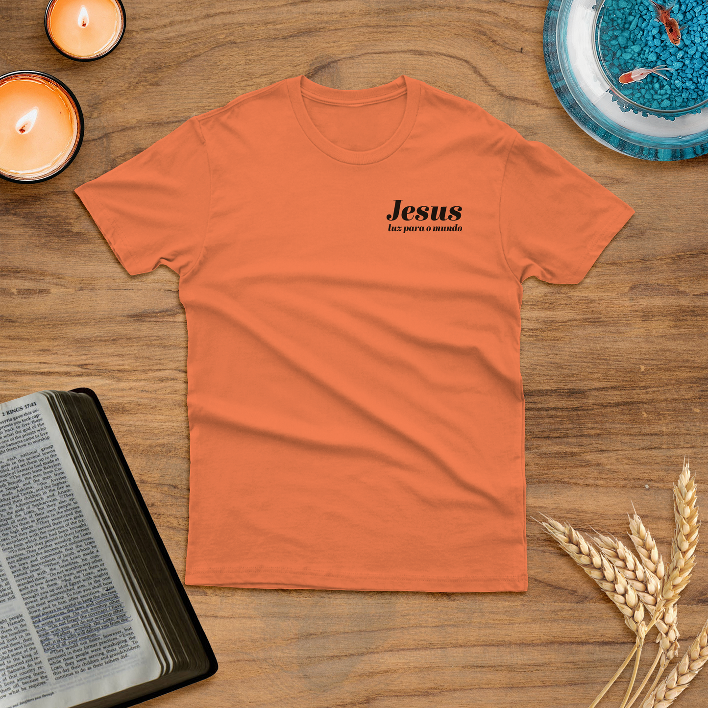 Blusa Jesus Cristo luz para o mundo