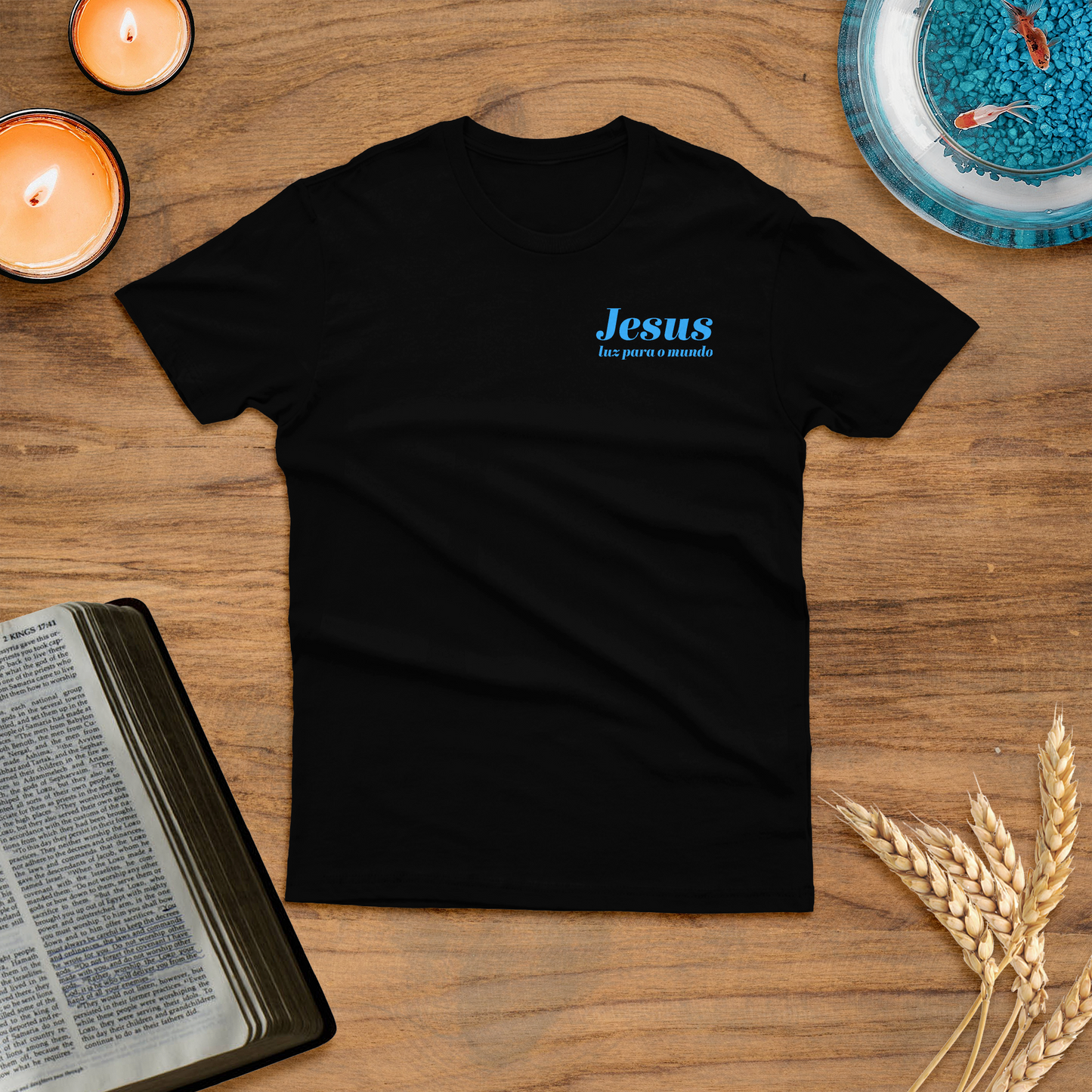 Blusa Jesus Cristo luz para o mundo