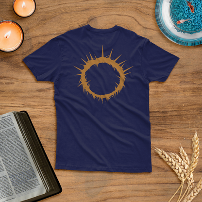 Blusa Yeshua com coroa de espinhos de Jesus Cristo de Nazaré