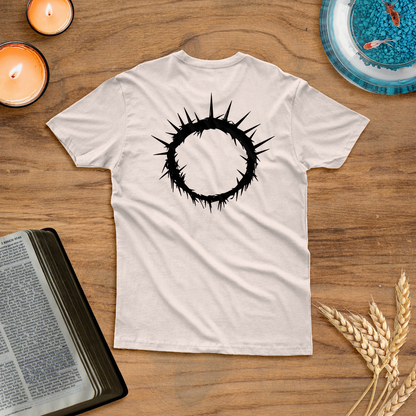 Blusa Yeshua com coroa de espinhos de Jesus Cristo de Nazaré